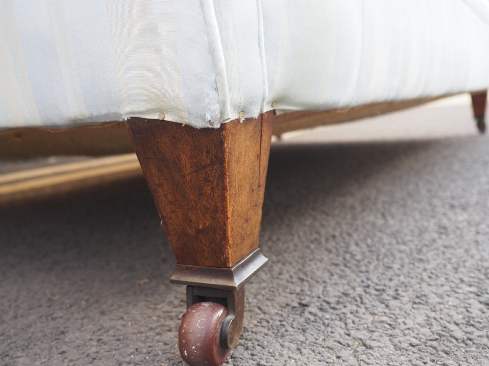 Edwardian wing backed sofa View III