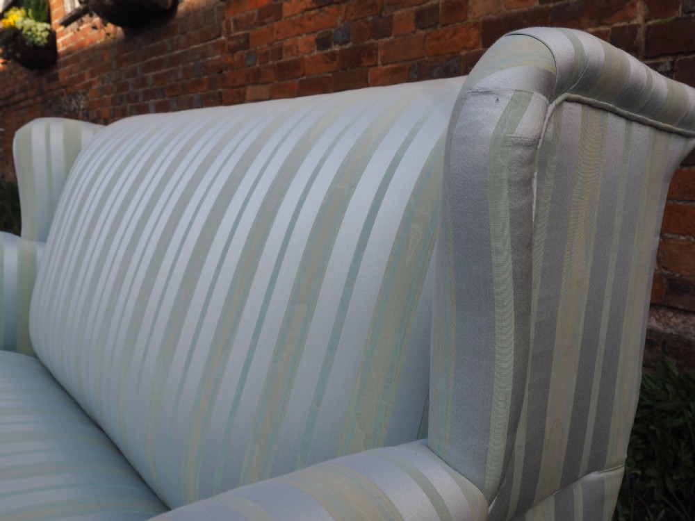 Edwardian wing backed sofa View VII