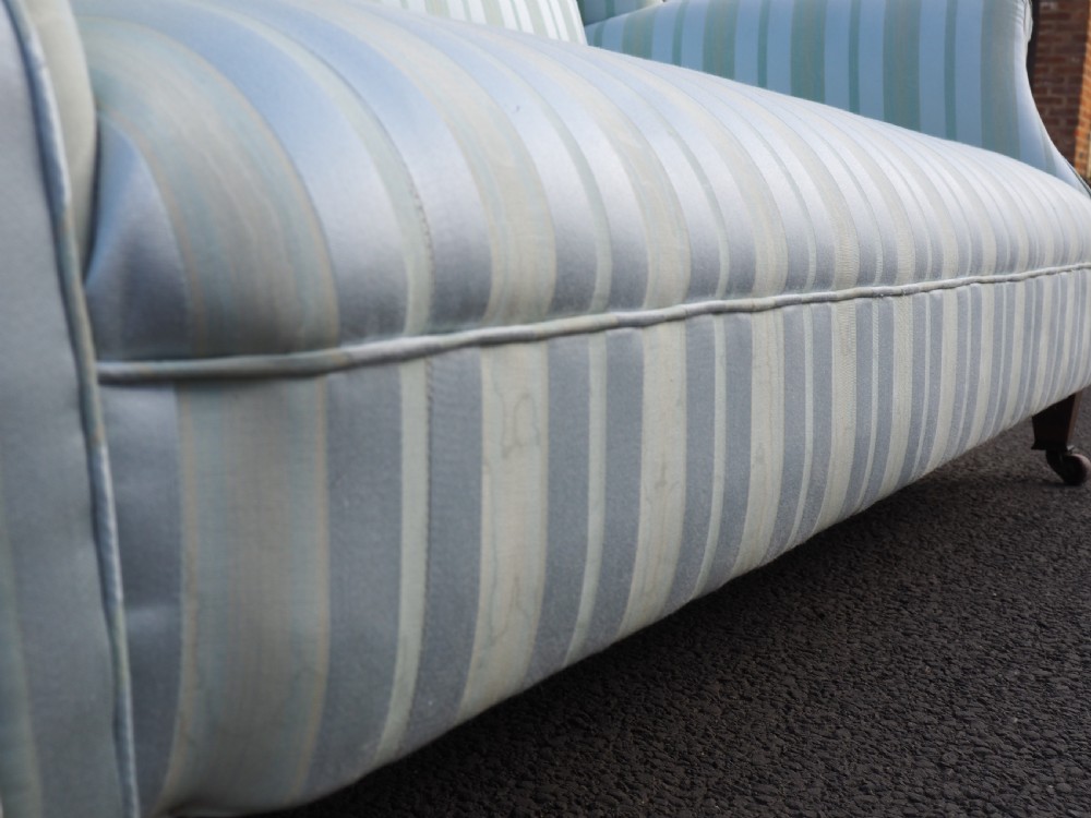 Edwardian wing backed sofa View IX