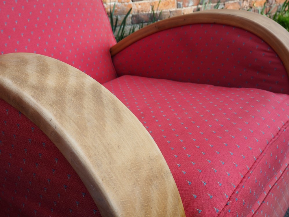 Pair of art deco armchairs View V