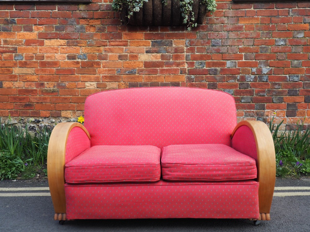 Art deco sofa