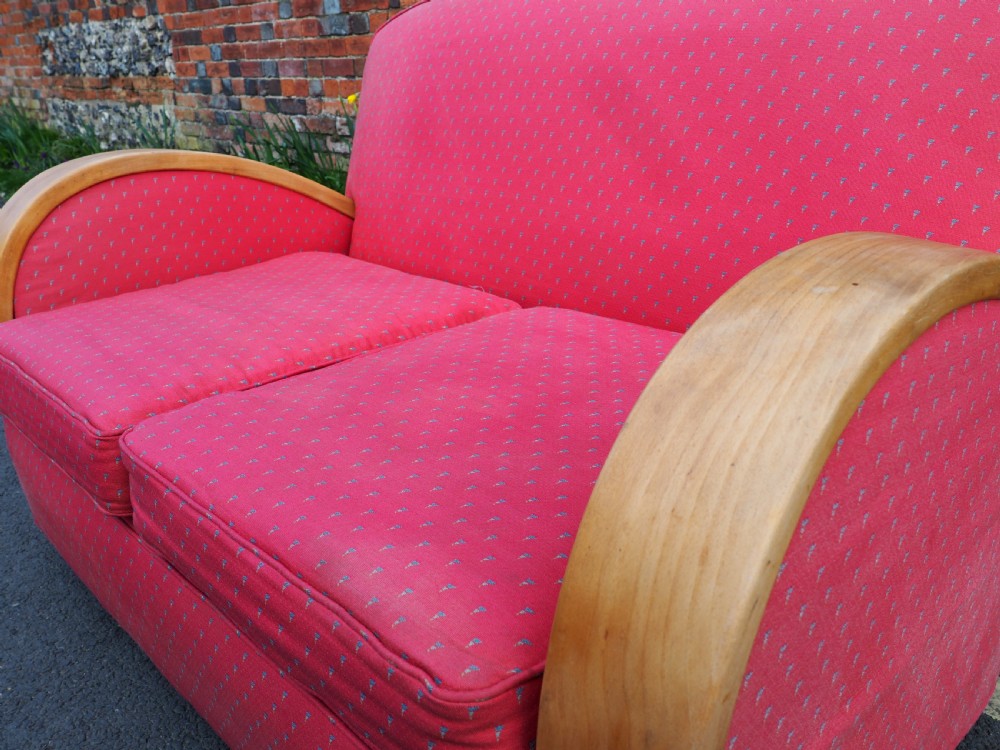 Art deco sofa View II