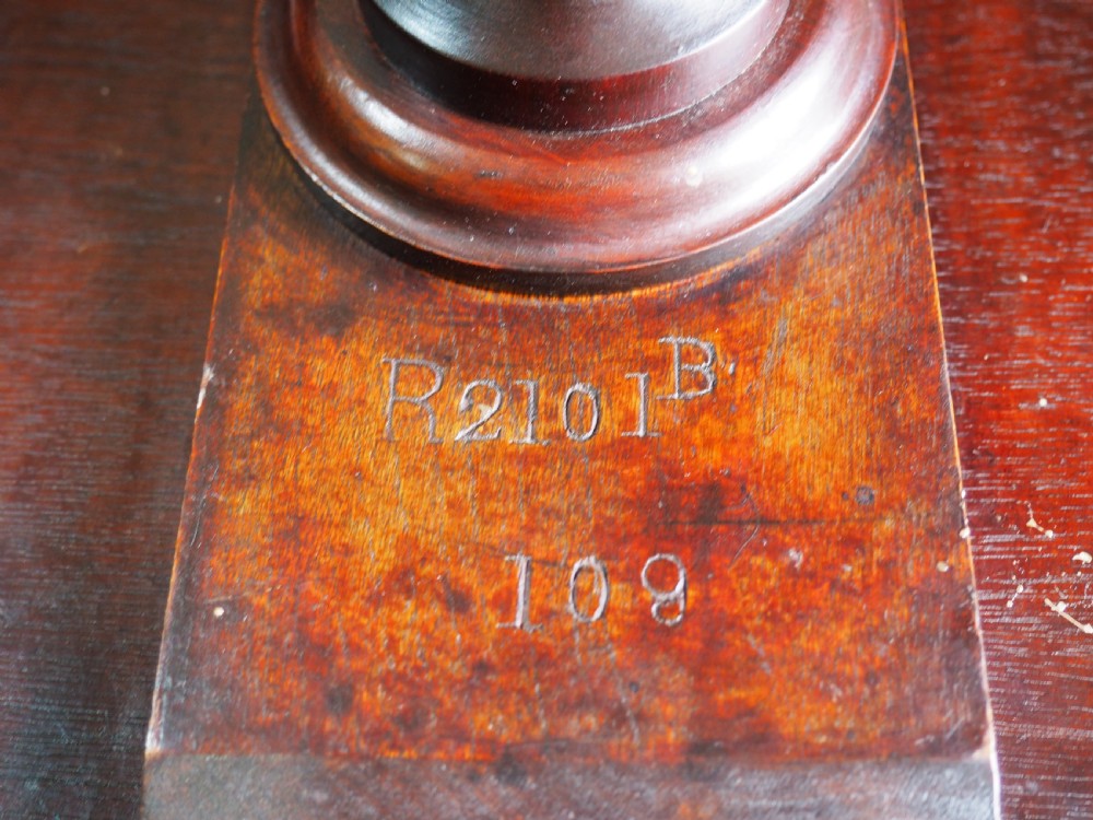 Victorian mahogany wine table View V