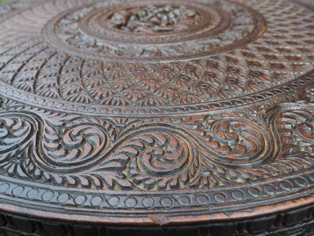 Indian elephant table View VI