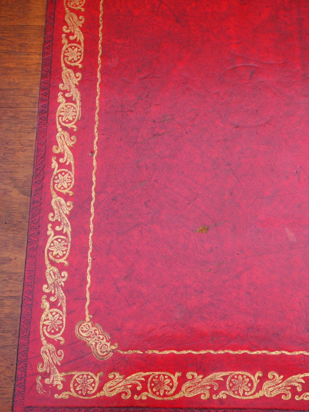 Edwardian mahogany pedestal desk View VIII