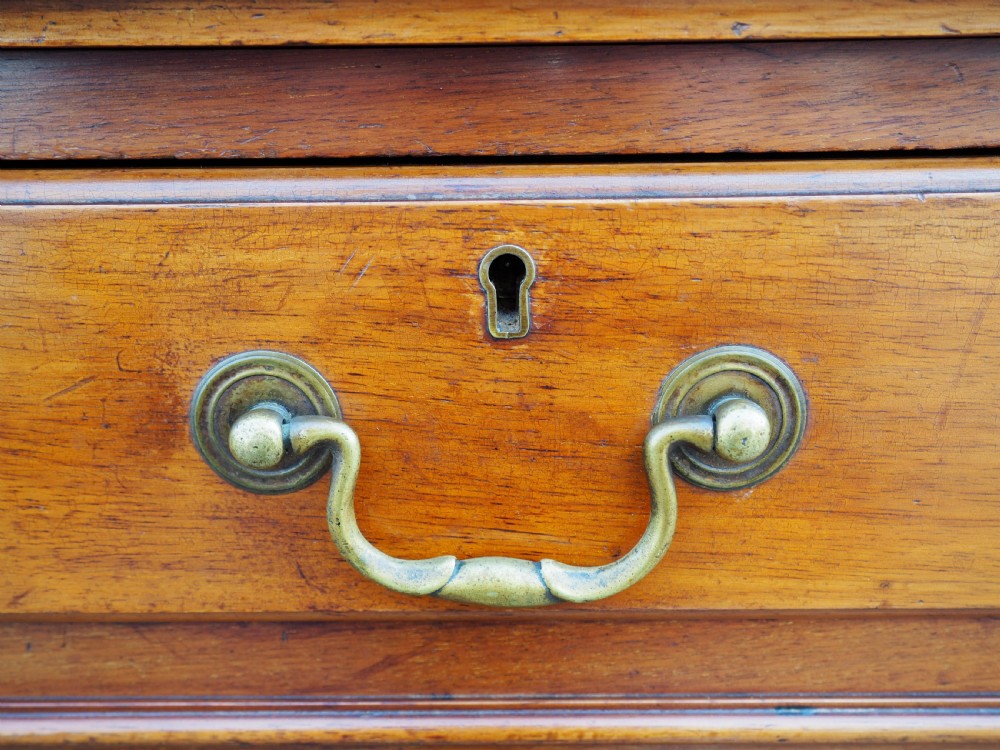 Edwardian mahogany pedestal desk View XII
