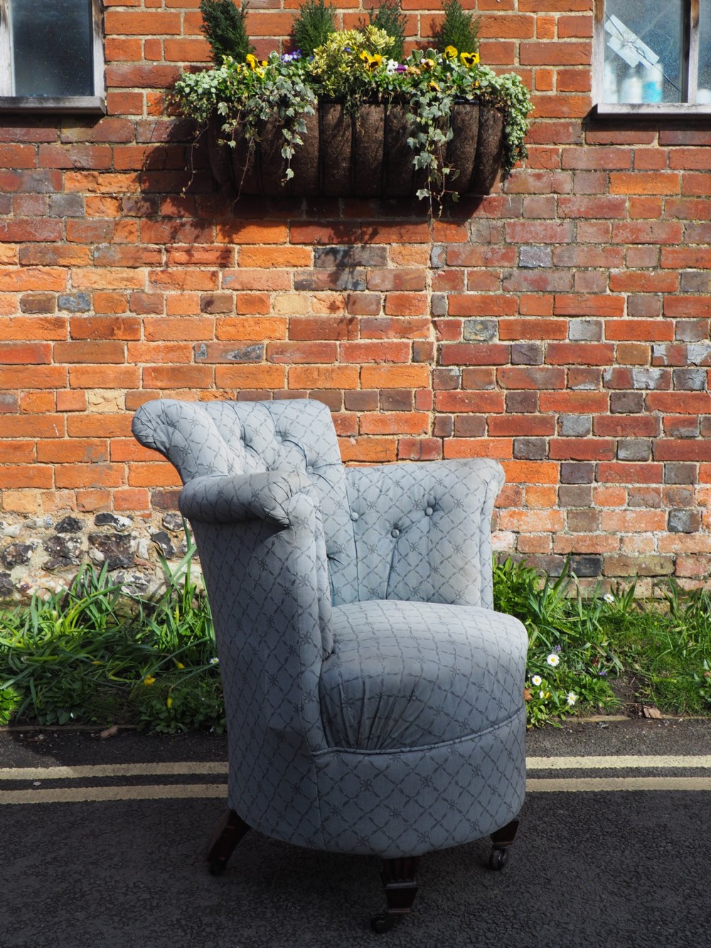 Small victorian armchair