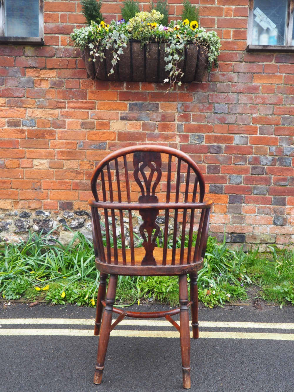 Yew windsor armchair View VI