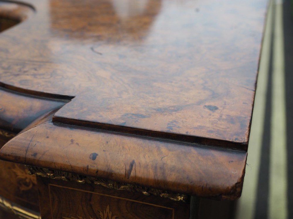 Victorian walnut credenza View X