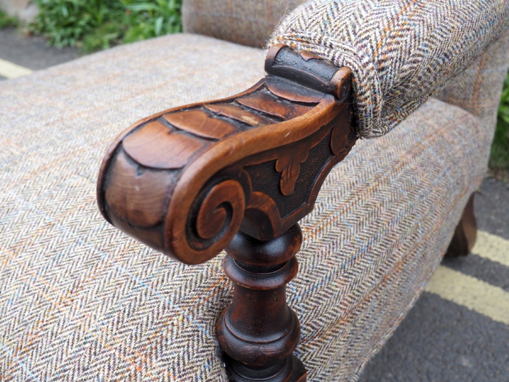 Victorian open armchair View III