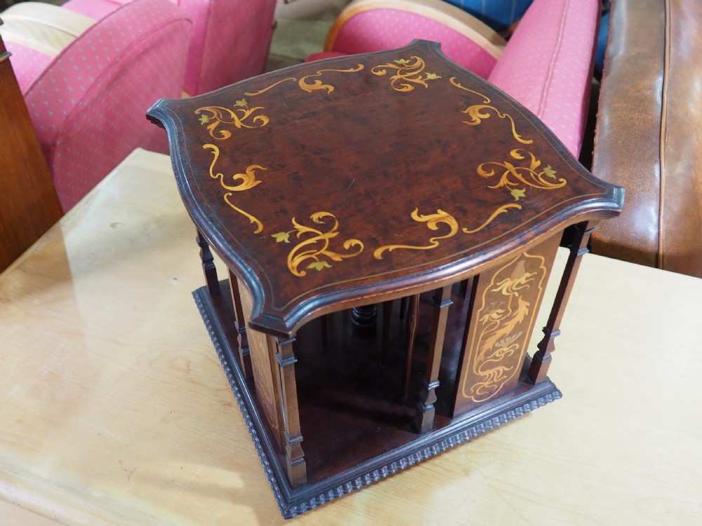 Tabletop revolving bookcase 