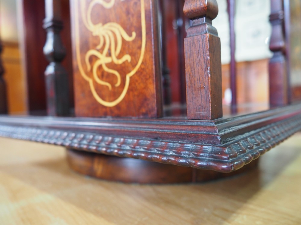 Tabletop revolving bookcase  View IV