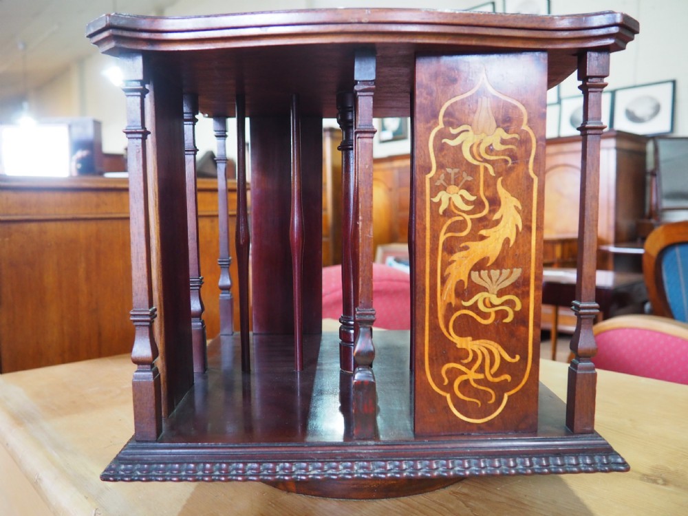 Tabletop revolving bookcase  View VI
