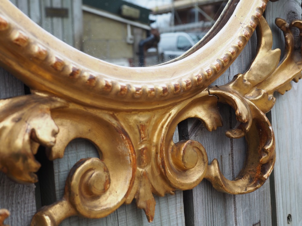 Florentine gilt mirror View III