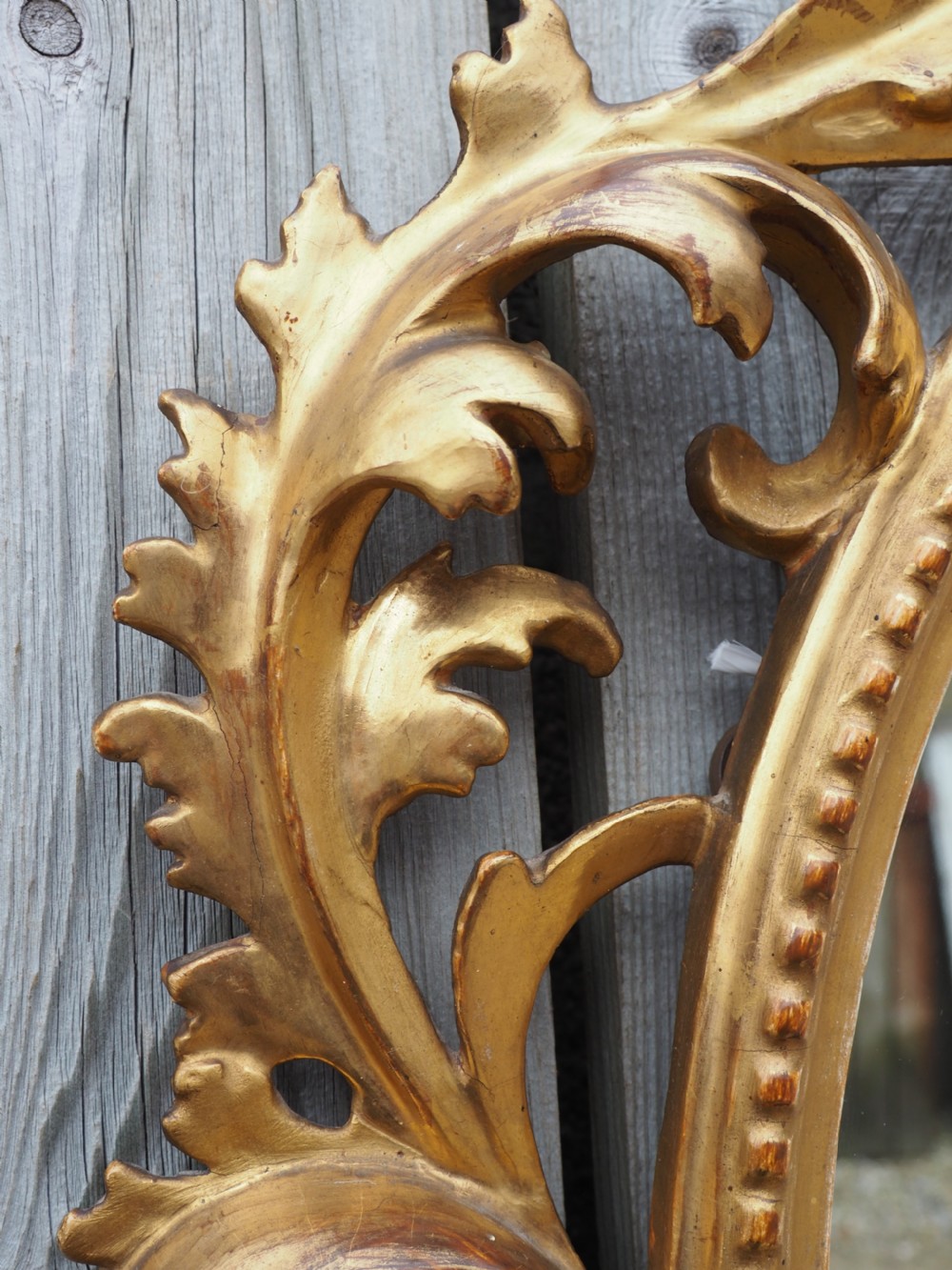 Florentine gilt mirror View IV