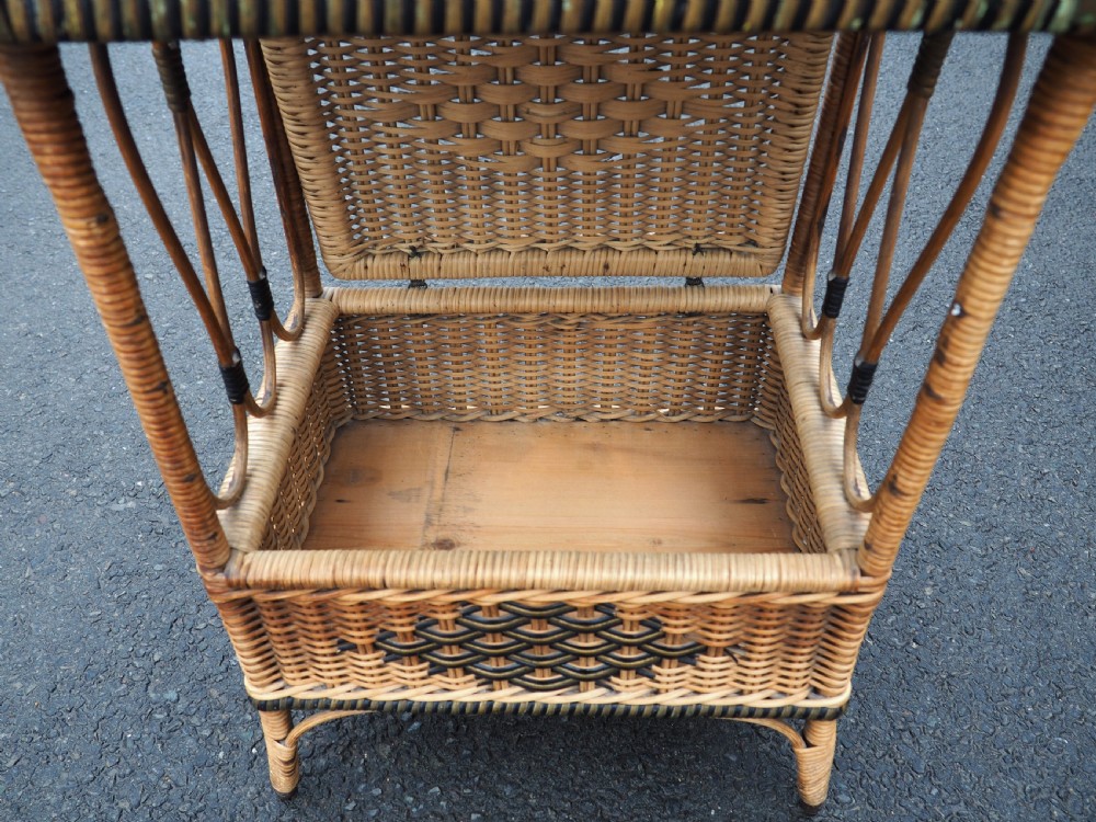 Small woven cabinet View III
