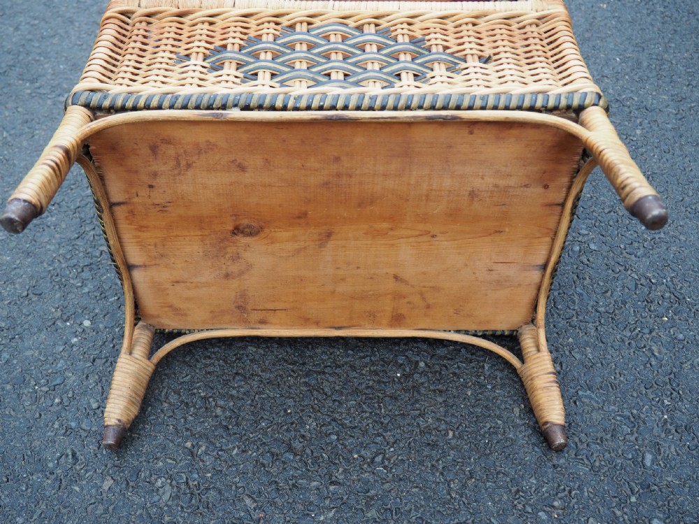 Small woven cabinet View V