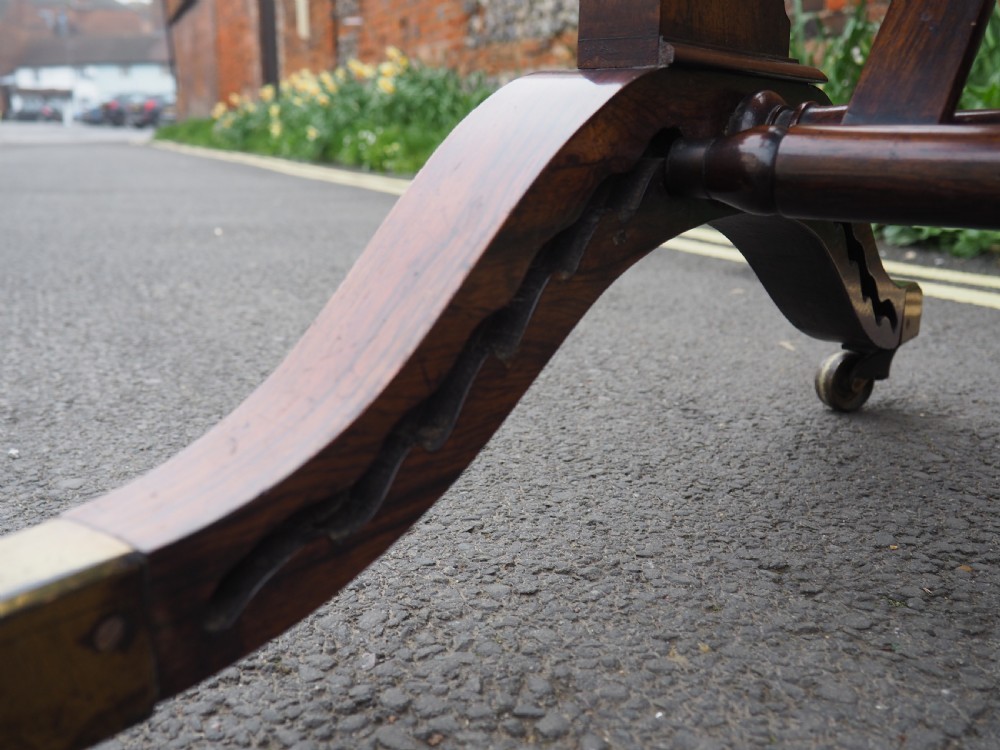 Regency Rosewood folio stand View V