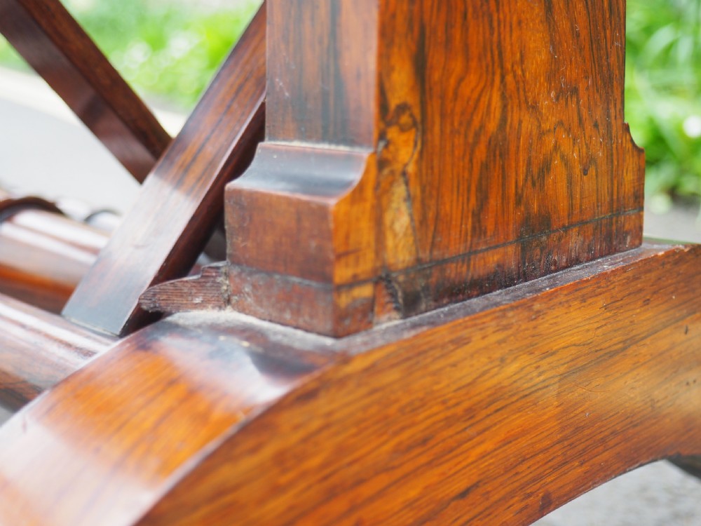 Regency Rosewood folio stand View VII