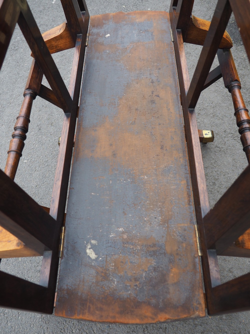 Regency Rosewood folio stand View IX