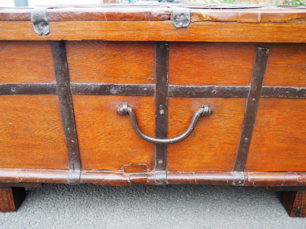 Very large Indian teak trunk View VII