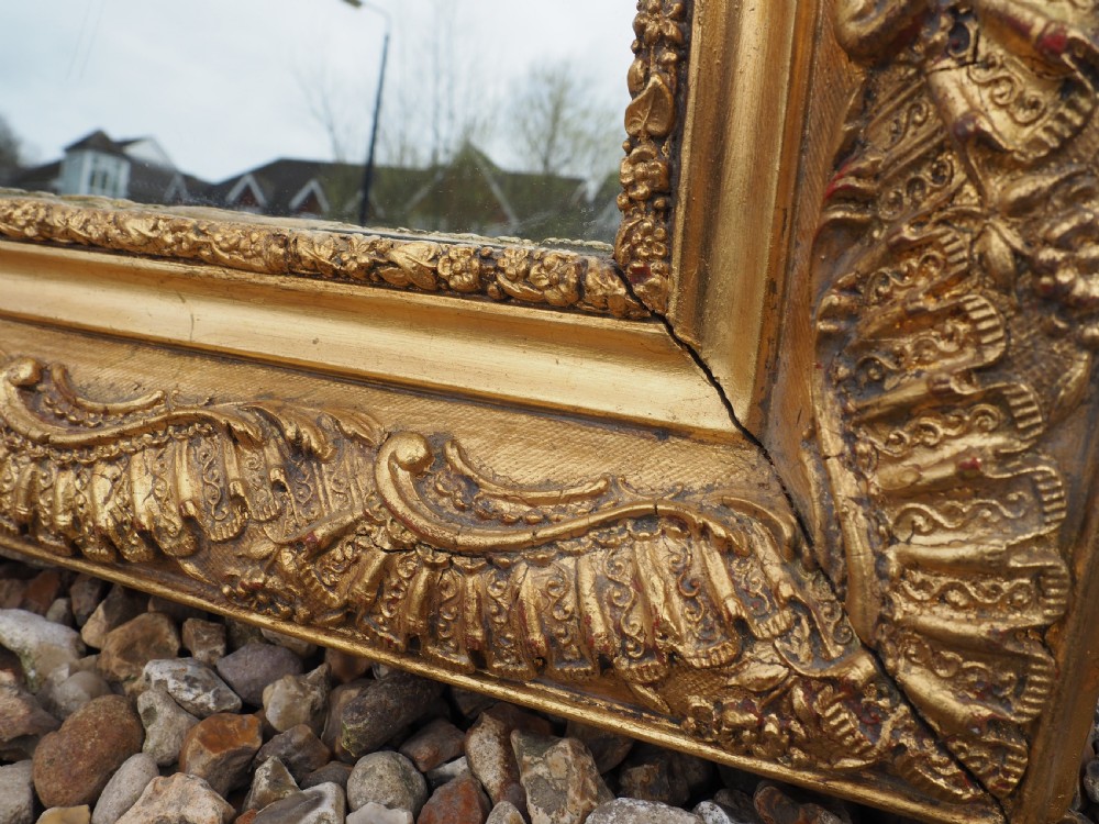 Gilt mirror View IV
