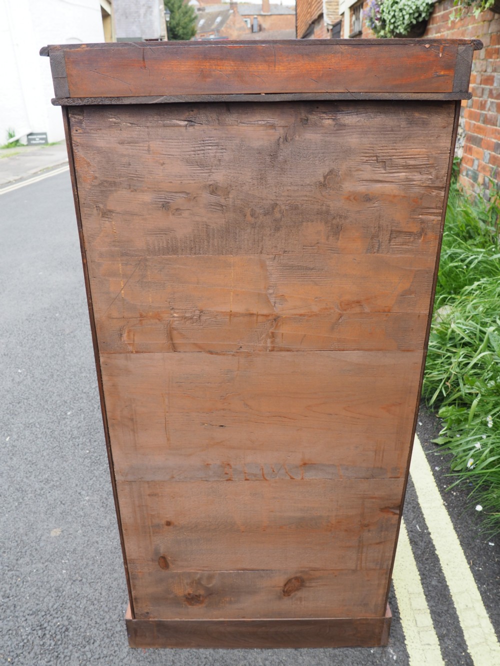 Victorian mahogany wellington chest View X