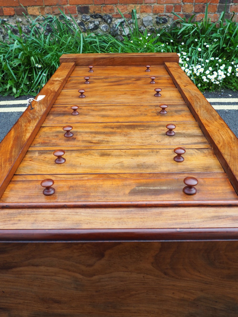 Victorian mahogany wellington chest View XII