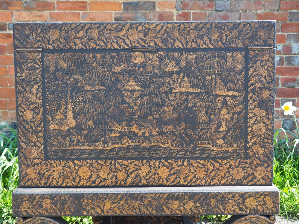 North Indian chest on stand View XV