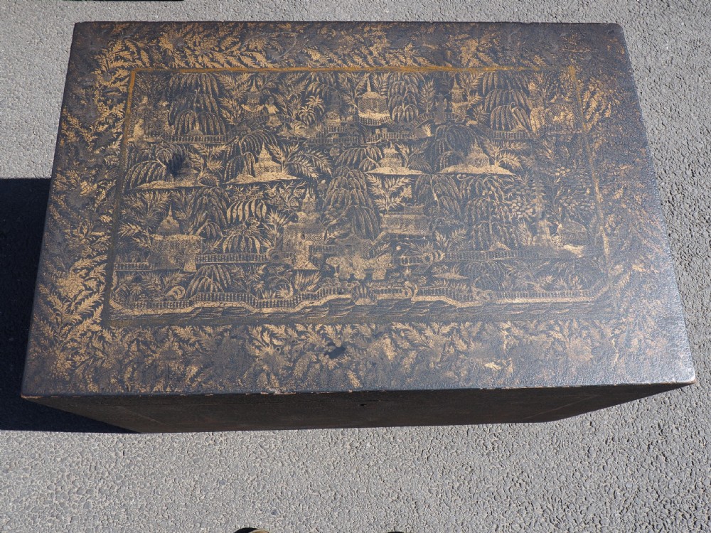 North Indian chest on stand View XVI