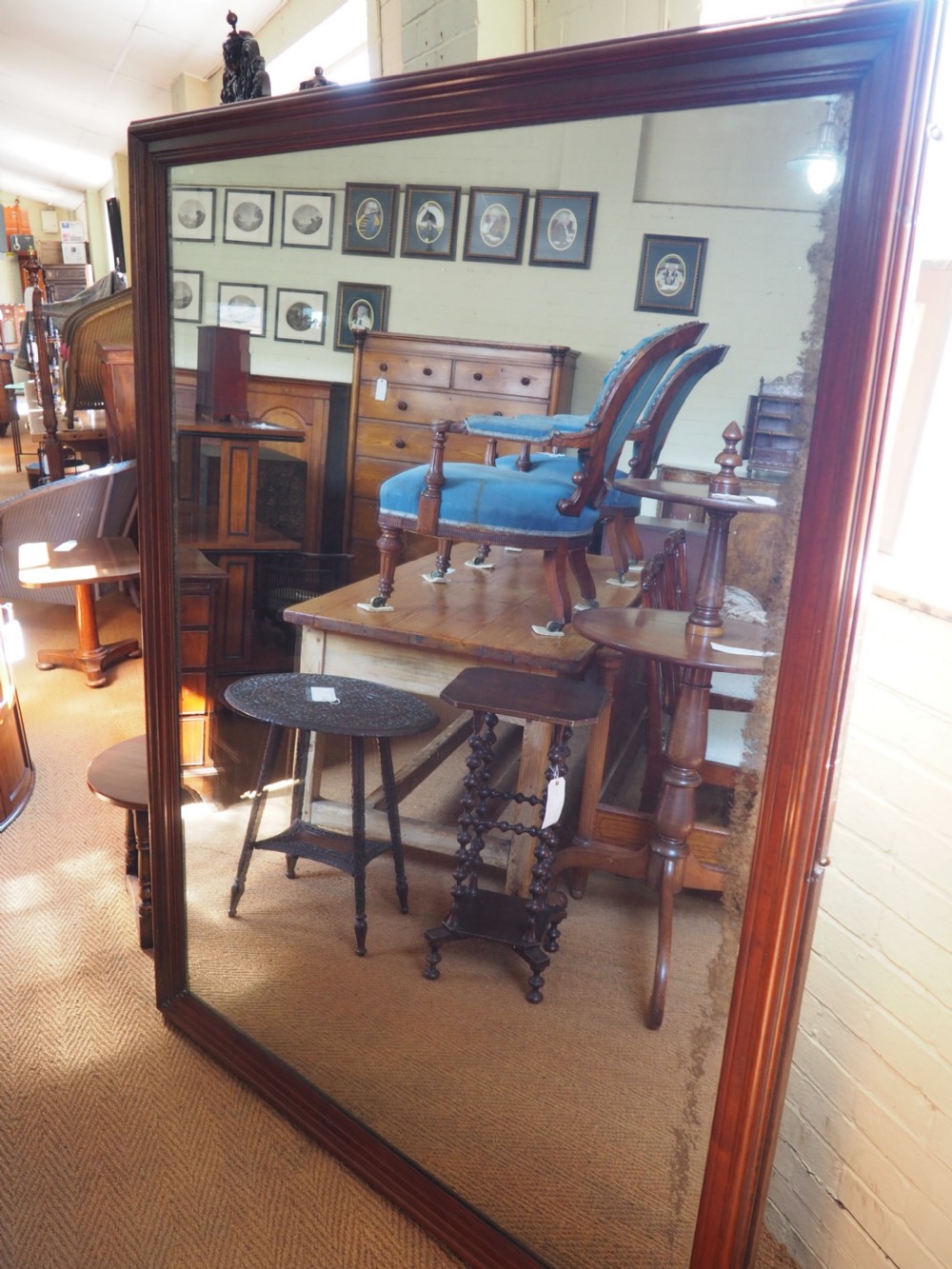 Very large shop mirror View IV