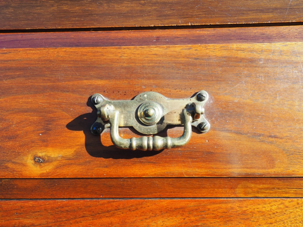 Victorian walnut wellington chest View IV