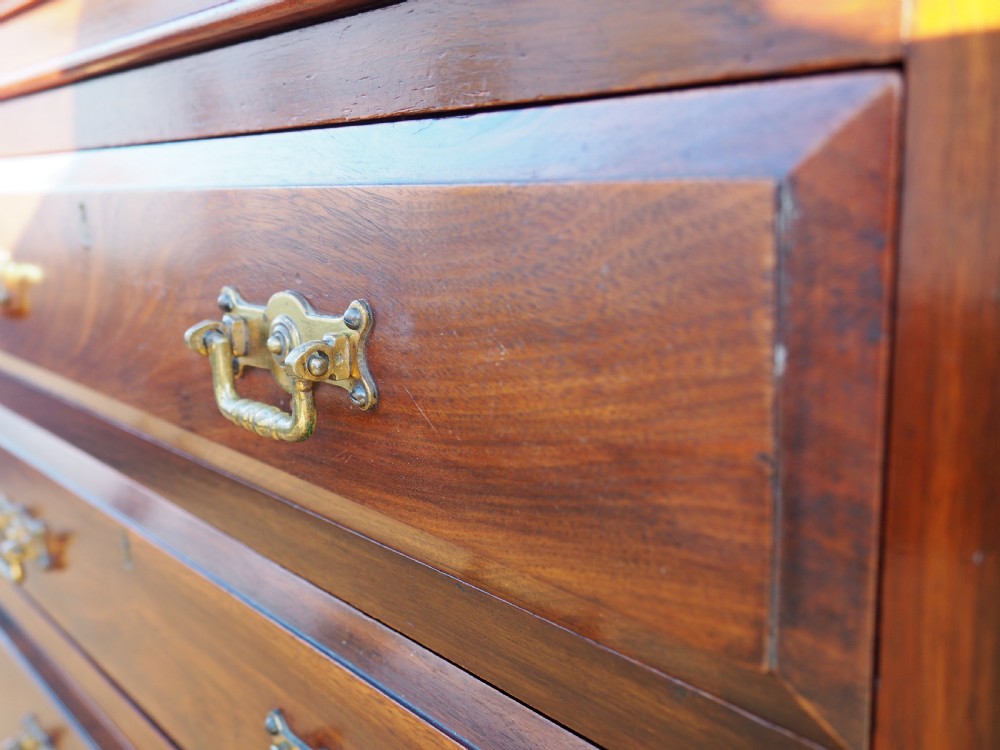 Victorian walnut wellington chest View VI