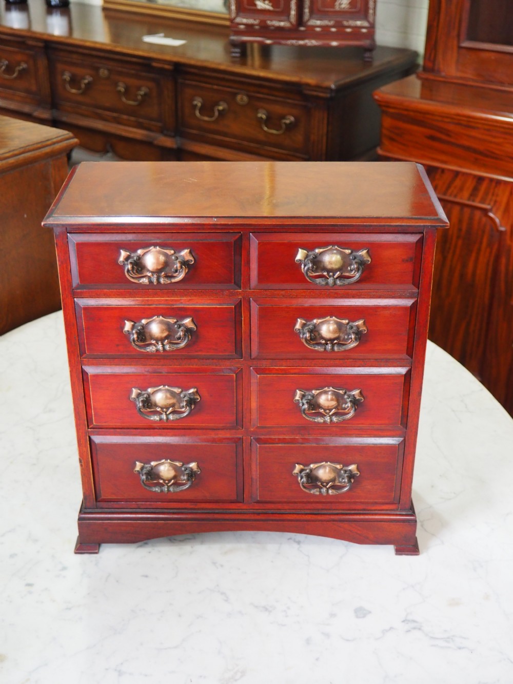 Tabletop Victorian chest