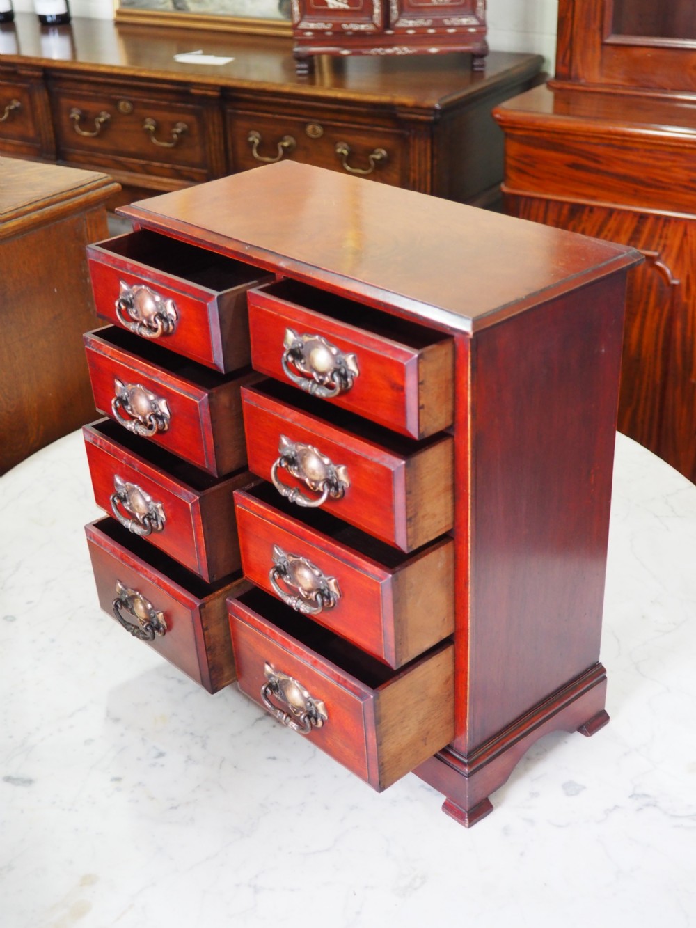 Tabletop Victorian chest View IV