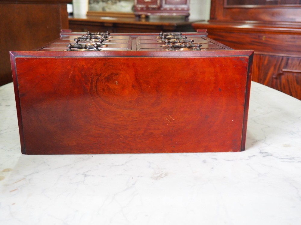 Tabletop Victorian chest View V
