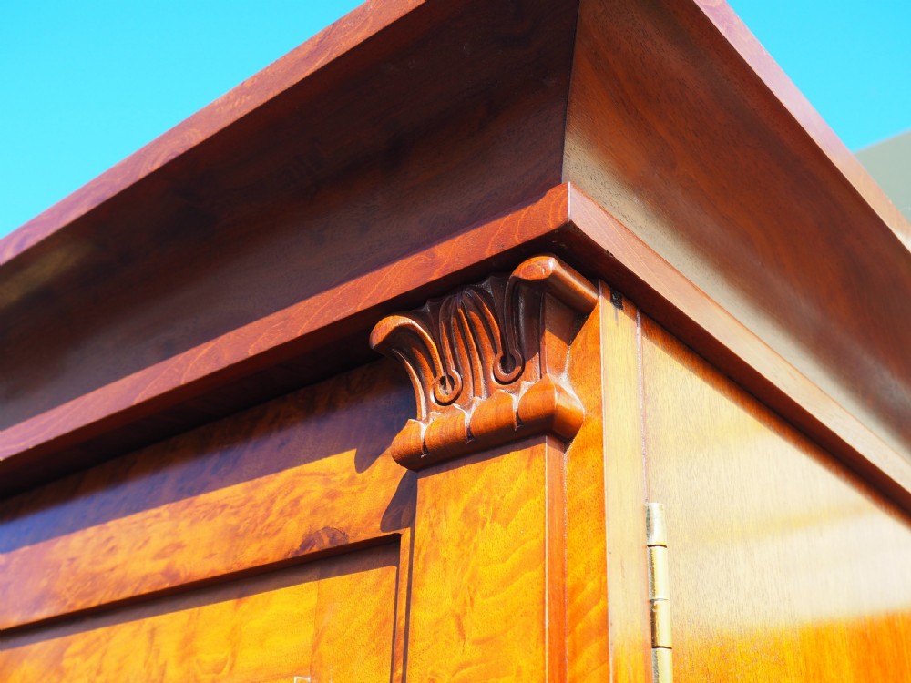 Early Victorian Mahogany wardrobe View IV