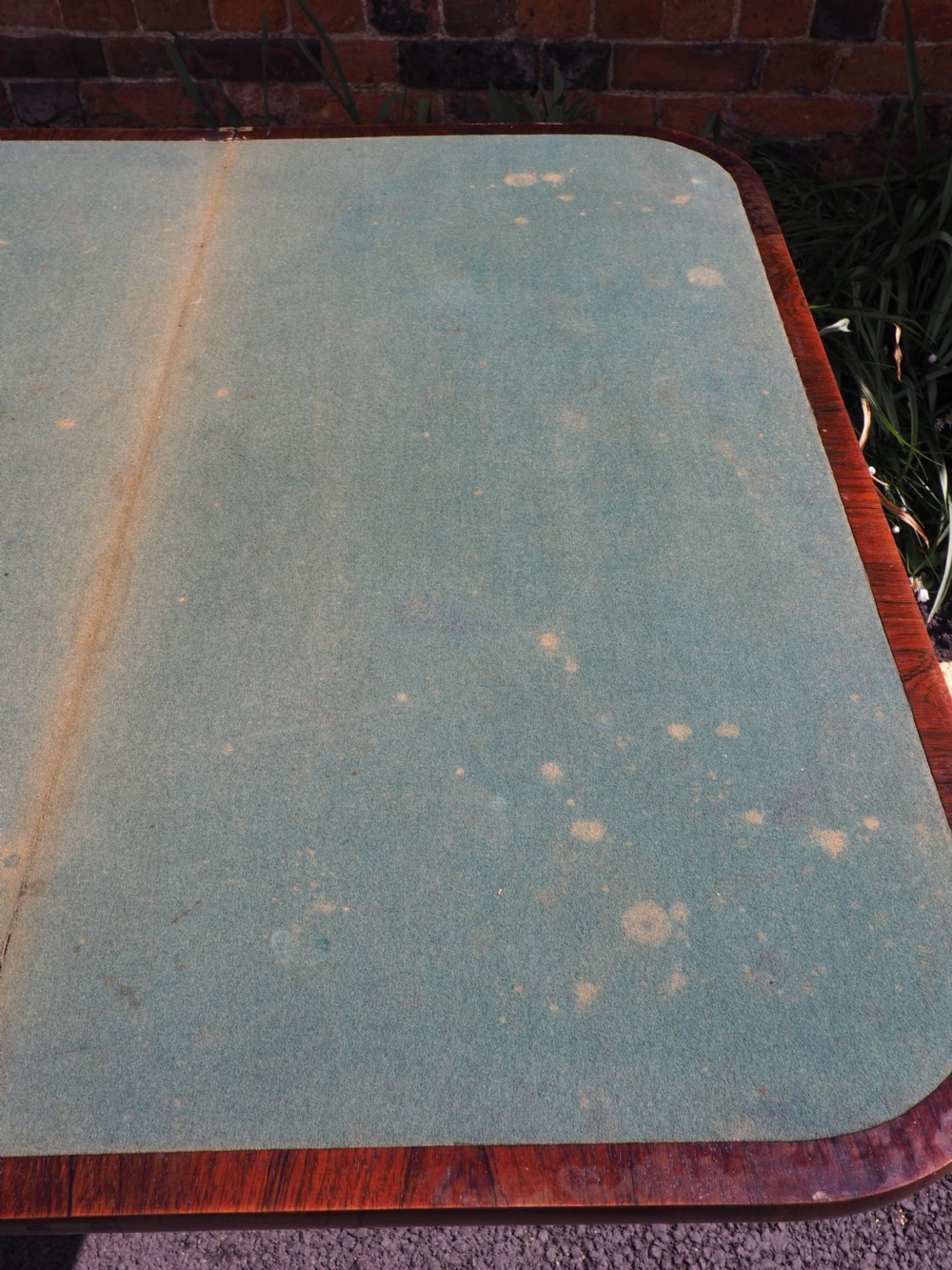 Victorian Rosewood card table View VII