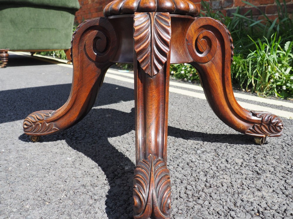 Victorian Rosewood card table View X