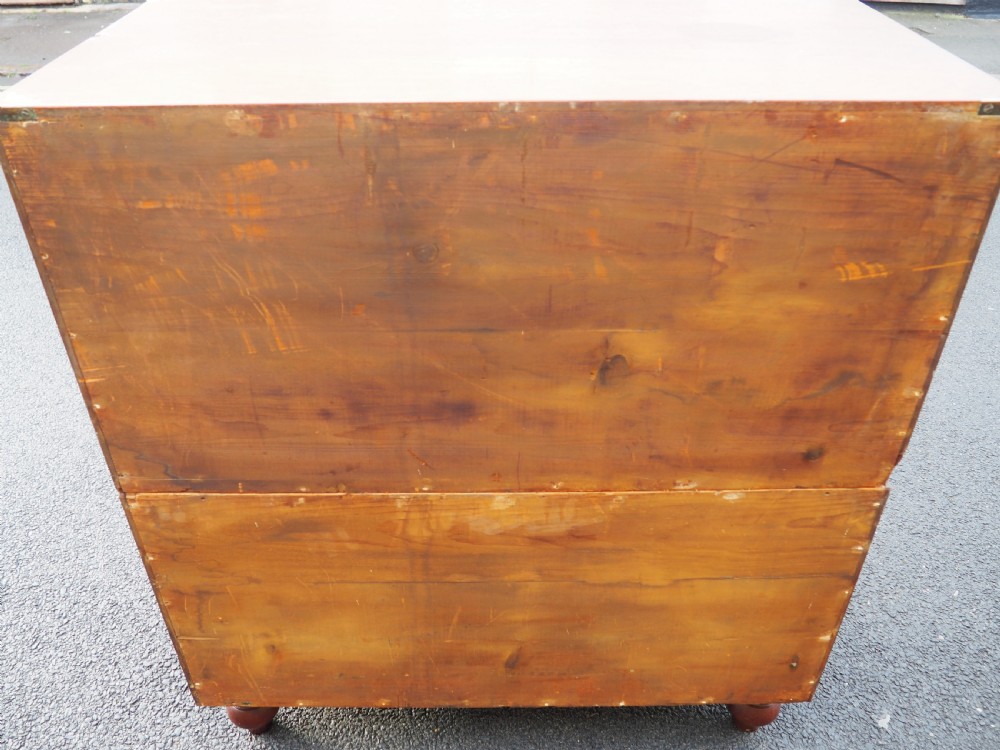 Teak military chest with cases View XV