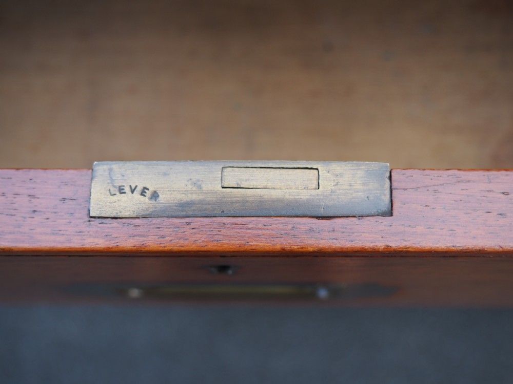Teak military chest with cases View XXVI