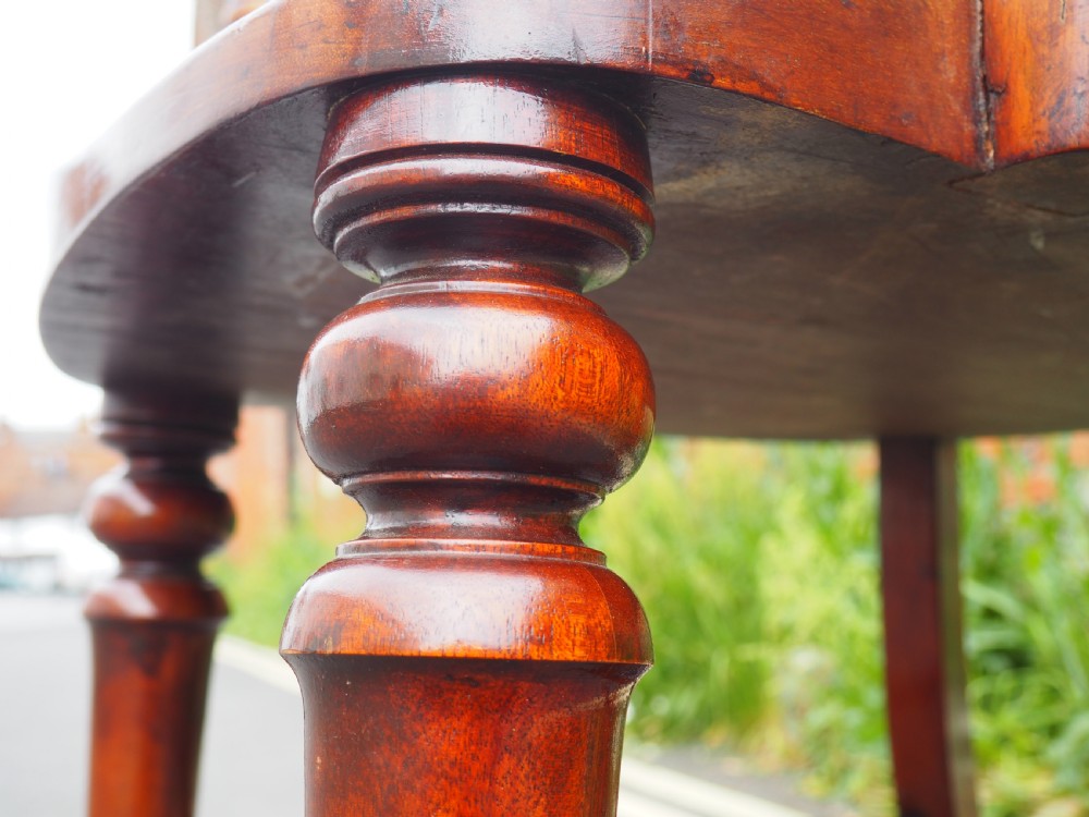 Victorian mahogany desk chair View VIII