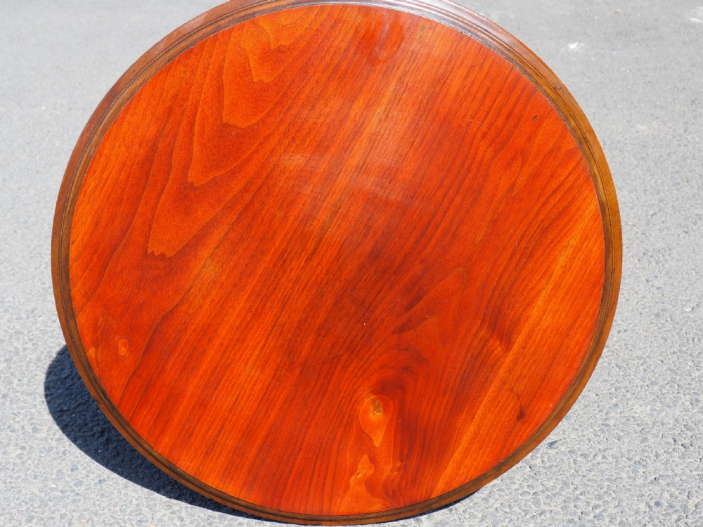 Victorian walnut gypsy table View II