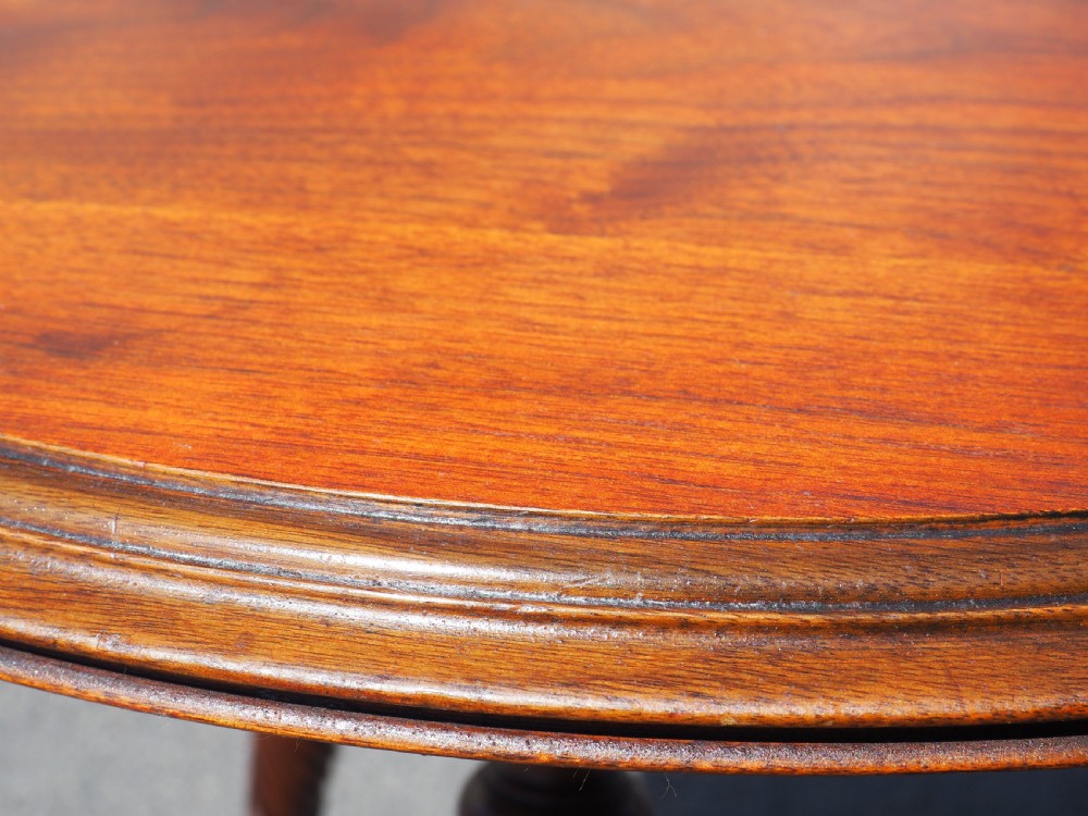 Victorian walnut gypsy table View V