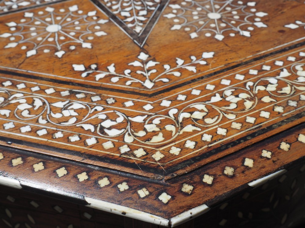 North Indian inlaid table View III
