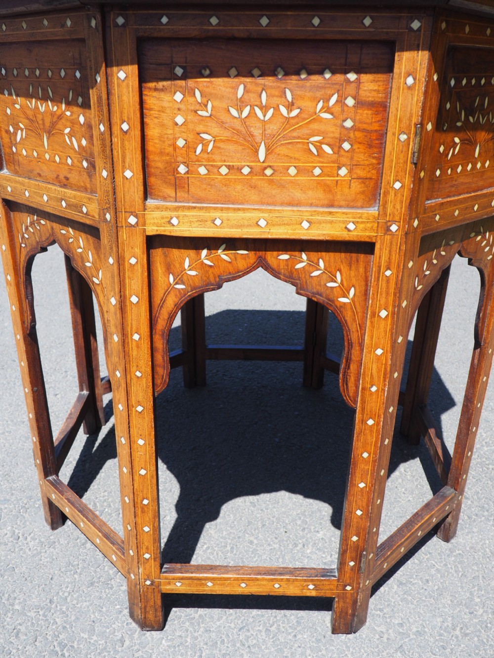 North Indian inlaid table View IV