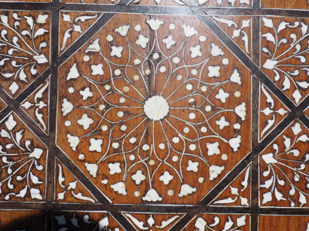 North Indian inlaid table View V