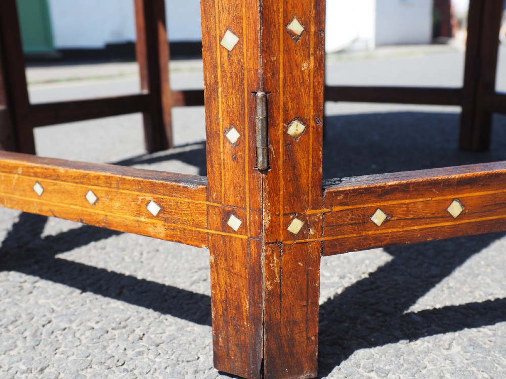 North Indian inlaid table View VI