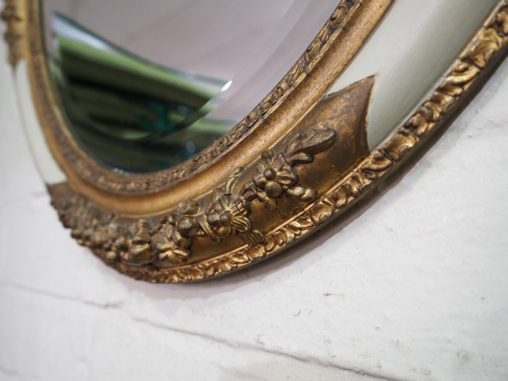 Pair of painted and gilt mirrors View IV