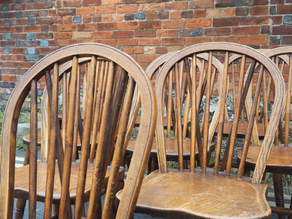 Set of ten kitchen chairs View III